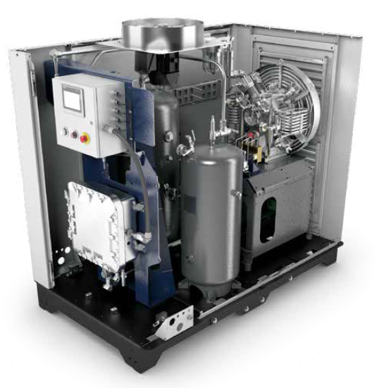 BAUER CNG Compressor Systems - BAUER Compact Series C15-22_example